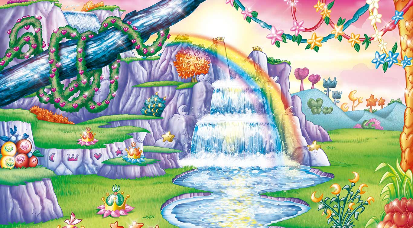 Der große Wasserfall