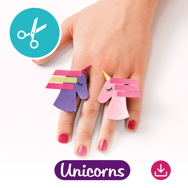 Lissy Pony Basteln Einhorn Ringe