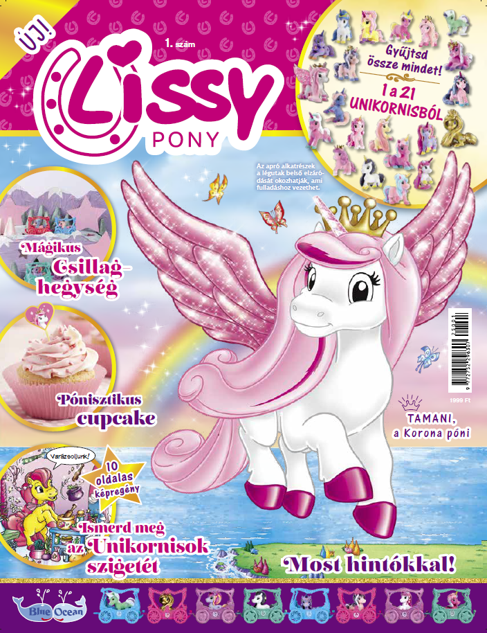 Lissy PONY magazin: A mágikus gyűjtősorozathoz tartozó magazin.